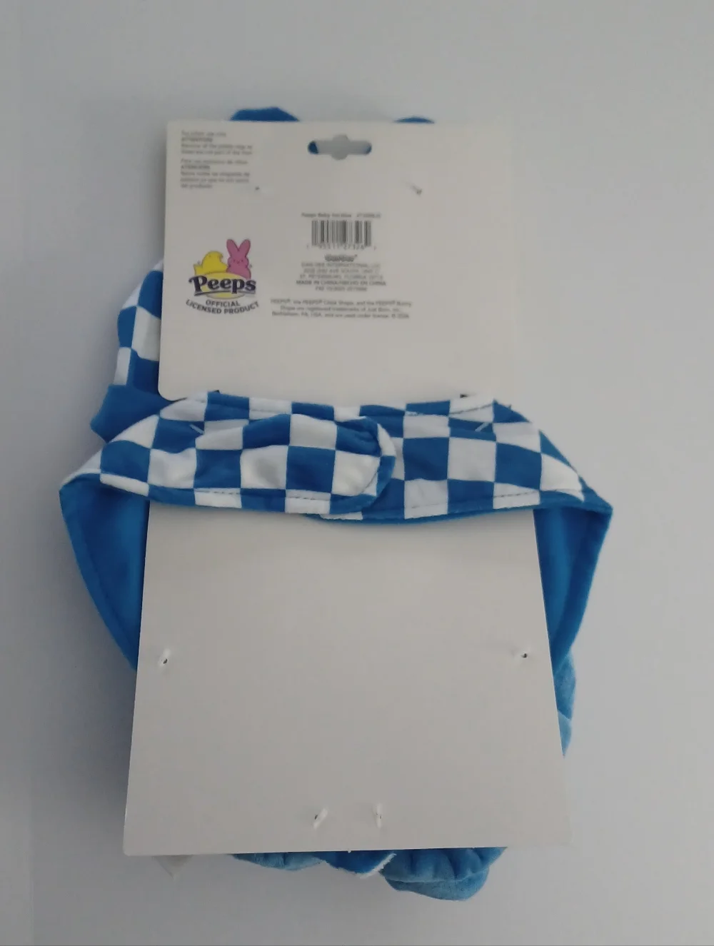 Peeps 3pc Baby Set Booties Bib Hat 1sz